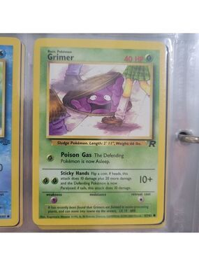 Pokemon Grimer Card
